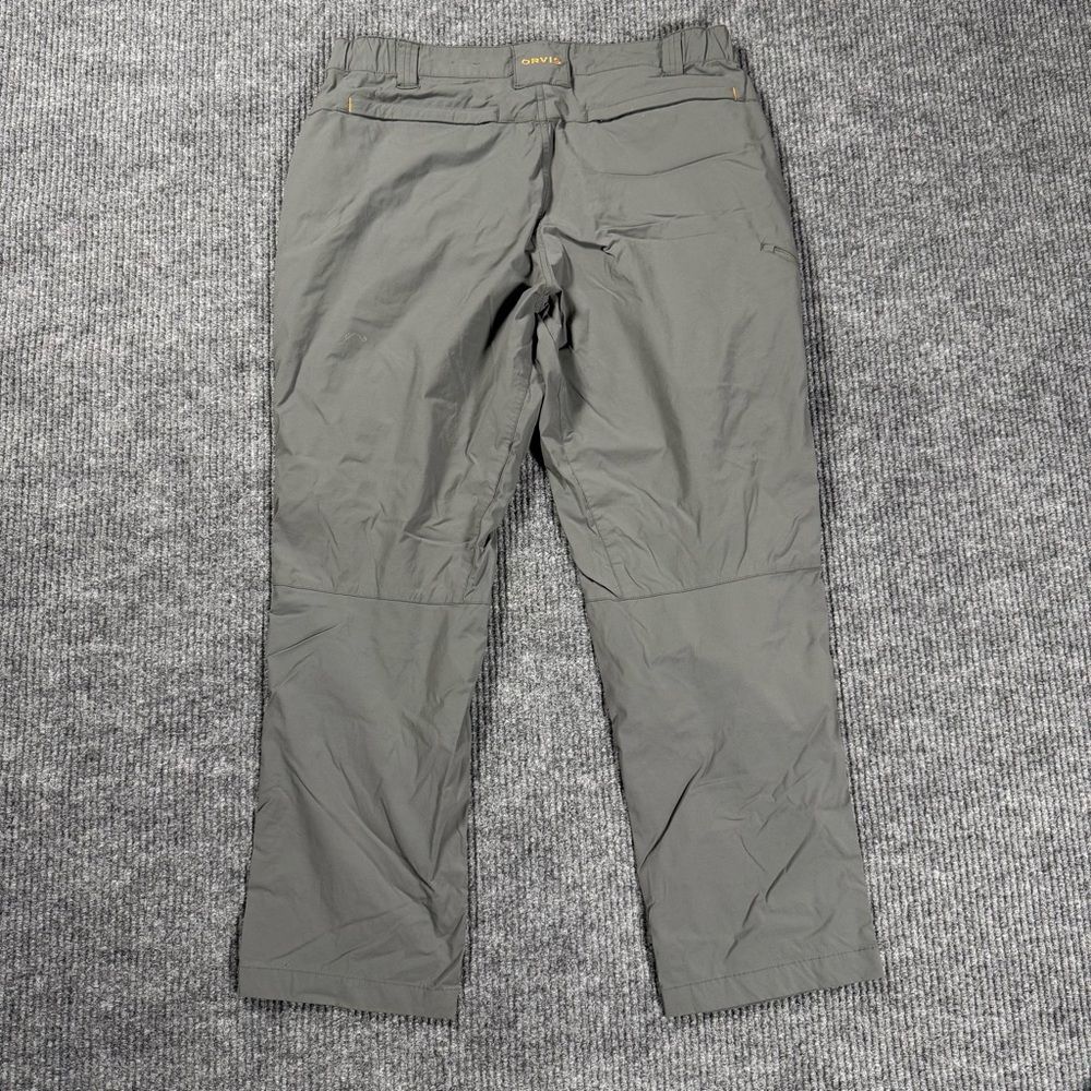 Orvis Jackson Quick Dry Pants Black Mens Size L 35x30 Hiking Outdoors Camp - Picture 7 of 10